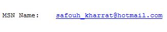 My-MSN-Email